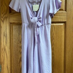 See You Monday Lavender Mini Dress